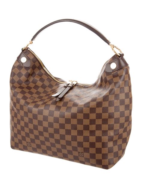 louis vuitton hobo bag with gold plaque